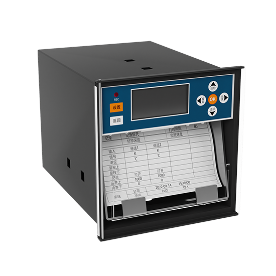 2138cn太阳集团城R1200 1-12路 液晶智能 打印有纸记录仪 电流/电压/温度/压力