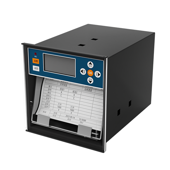 2138cn太阳集团城R1200 1-12路 液晶智能 打印有纸记录仪 电流/电压/温度/压力